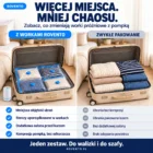 Worki próżniowe Rovento z pompką elektryczną